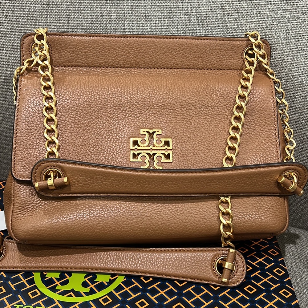 Tory Burch Britten Flap Shoulder or Crossbody bag - Picture 8 of 15